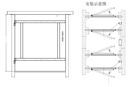 風(fēng)門(mén)聯(lián)鎖裝置
