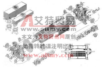 圖6-70水環(huán)真空泵細(xì)部圖
