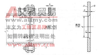 圖6 78 孔板流量計(jì)及孔板結(jié)構(gòu)