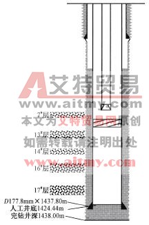  擠復合堵劑管柱示意圖
