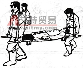 擔架轉運創傷人員